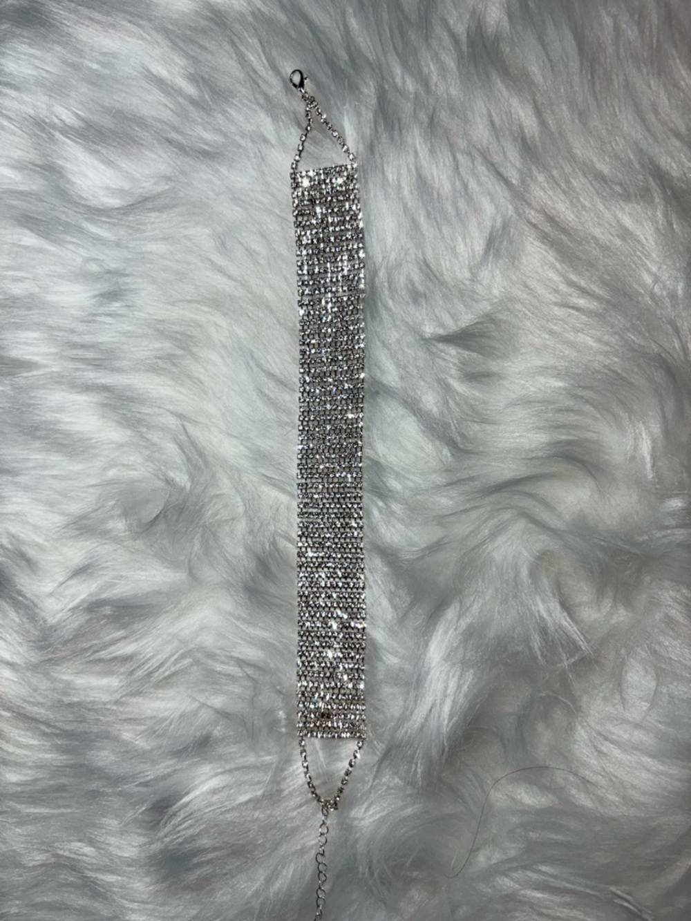Nina Silver Crystal Bridal/Prom Choker